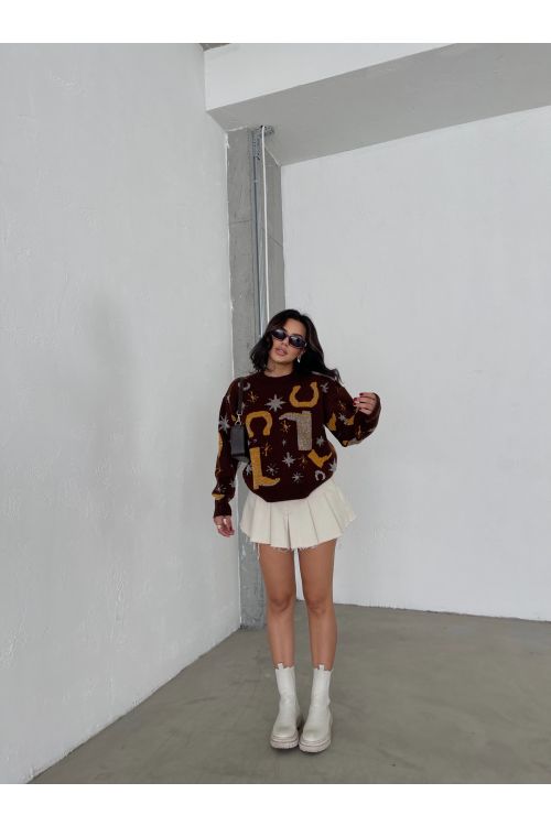 Sweater - Brown