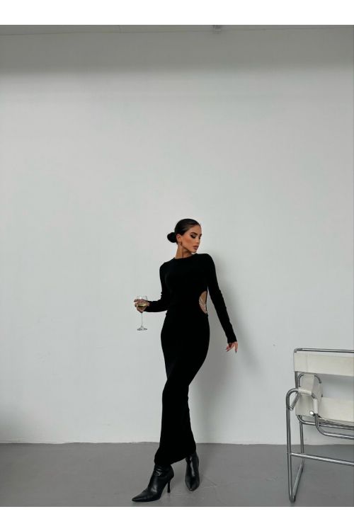Knitwear Dress - Black